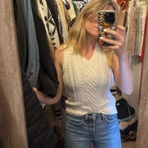 NWOT Lilly Pulitzer Cable Knit Tank